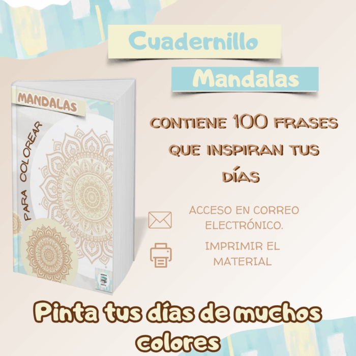 MANDALAS - INCLUYE FRASES QUE TE INSPIRAN